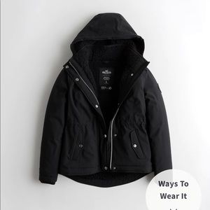 Hollister All Weather Jacket - Black - XS